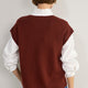 Fleur V-Neck Tank - Rust