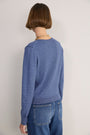 Flora Cardigan - Midnight/Blue Stripe