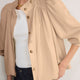 Lana Bubble Hem Trench - Sand