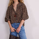 Nova Blouse - Leopard