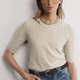 Elodie Knit Top - Parchment