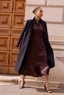 Fabienne Silk Dress - Chocolate Leopard