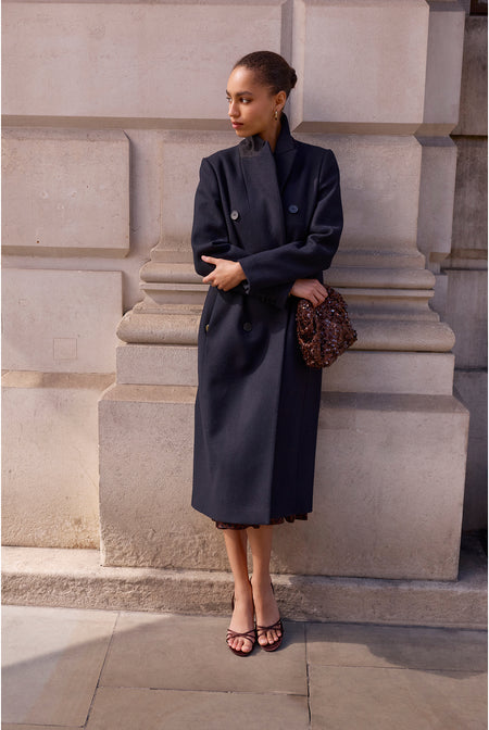 Dorothea Coat - Midnight