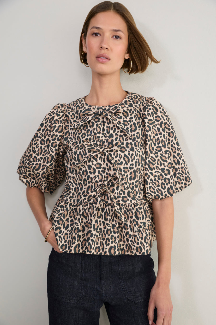 Astrid Top - Leopard
