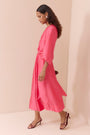 Cath x WYSE Lauren Dress - Raspberry Pink