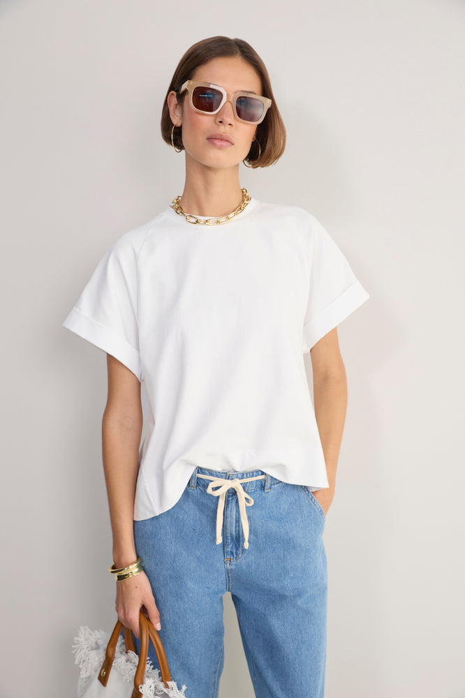 DB x WYSE Oversized Tee - White