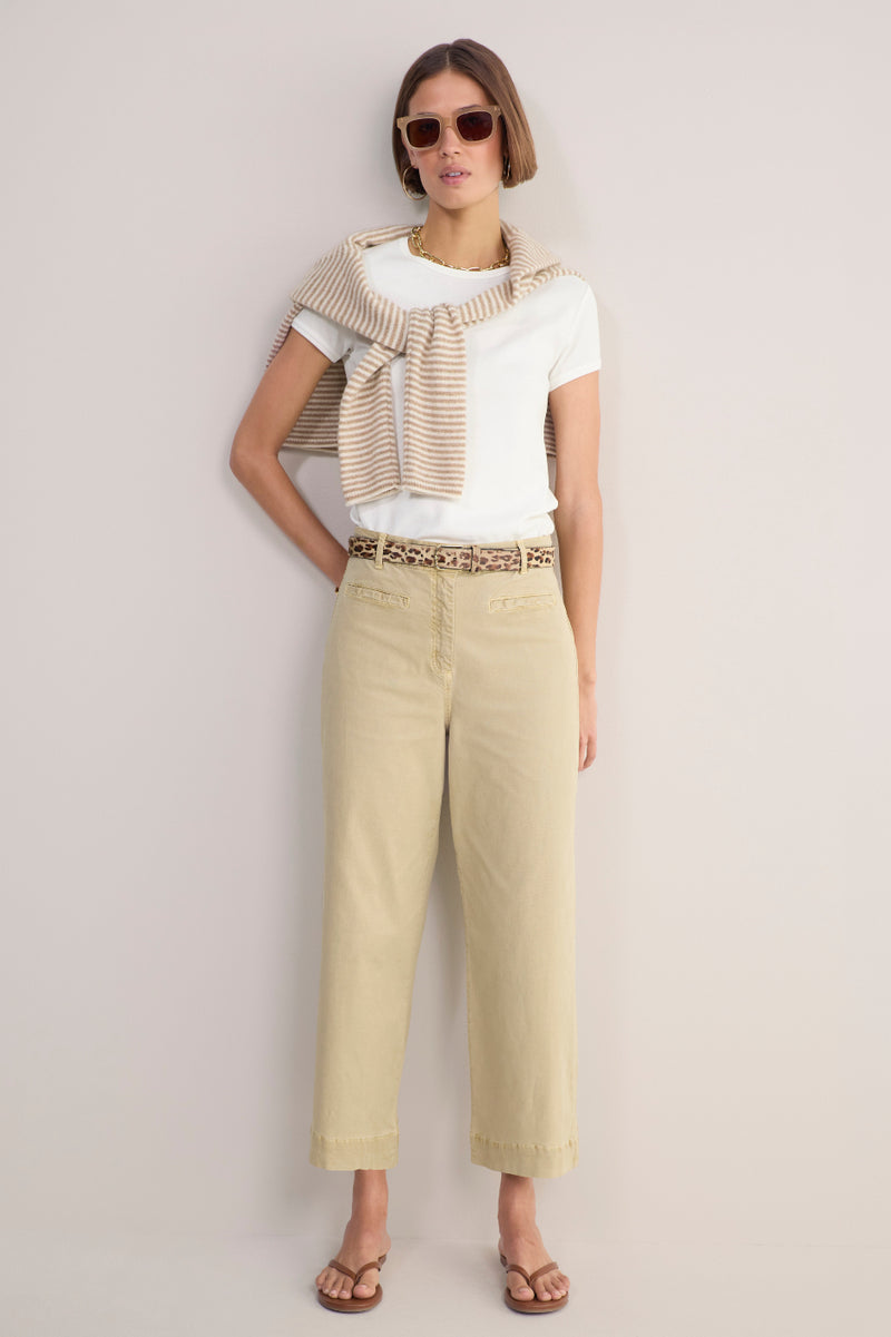 Marianne Chino Trouser - Sand
