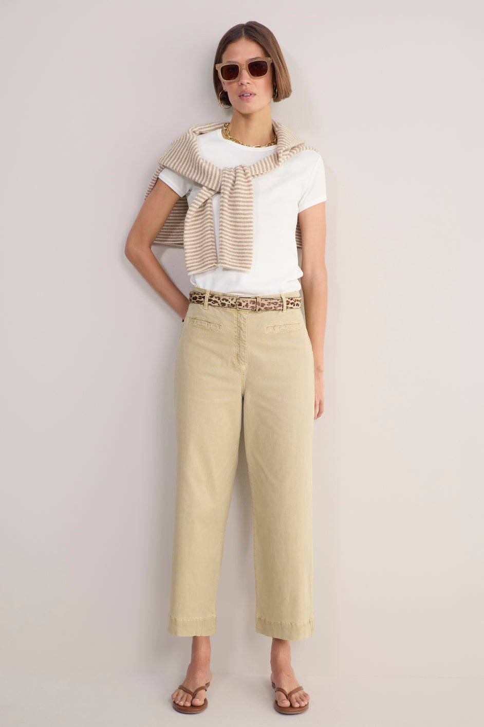 Marianne Chino Trouser - Sand