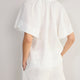 DB x WYSE Linen Blouse - White