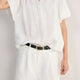 DB x WYSE Linen Blouse - White