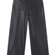 Jules Faux Leather Trousers - Black