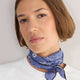 DB x WYSE Scarf - Denim Blue Bandana Print