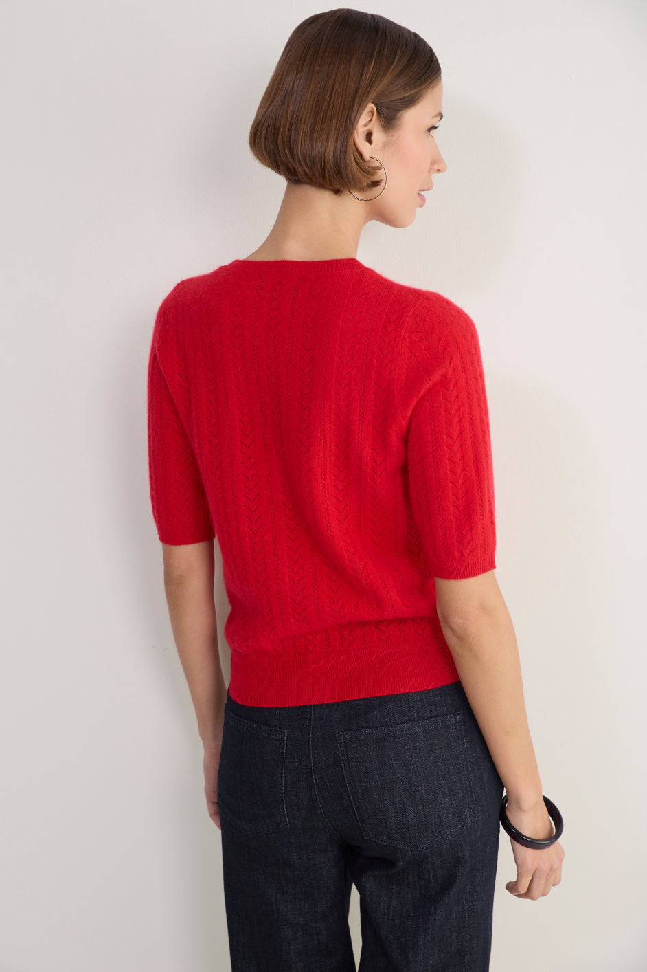 Elodie Knit Top - Red