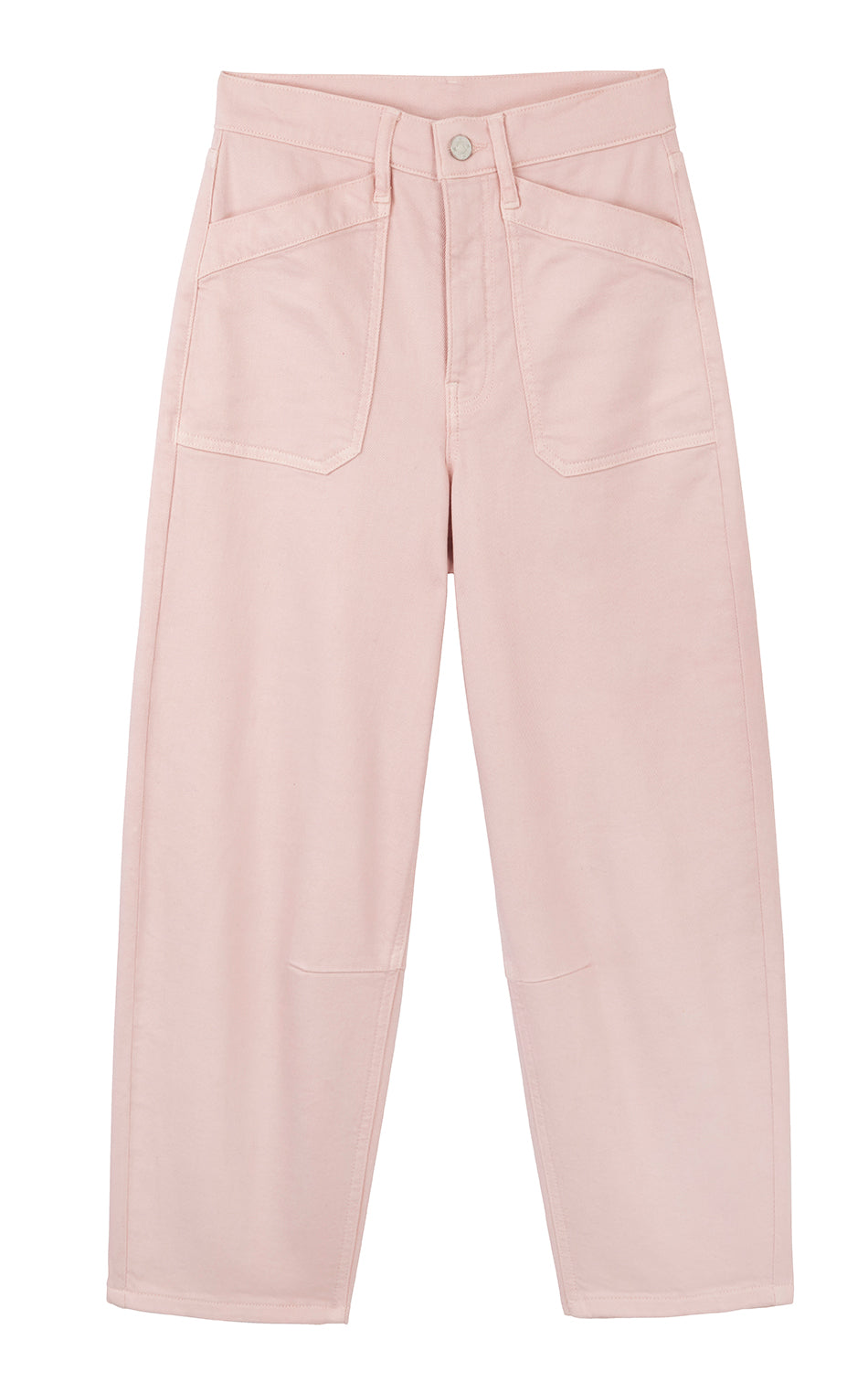 Kaya Cargo Barrel Jean - Candy Floss Pink