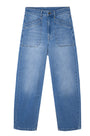 Kaya Cargo Barrel Jean - Light Wash