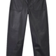 Kaya Cargo Barrel Faux Leather Trouser - Black