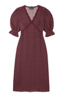 Jamie Dress - Merlot Seed Print