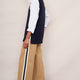 Penny Ponte Wide Leg Trouser - Tan