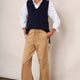 Penny Ponte Wide Leg Trouser - Tan