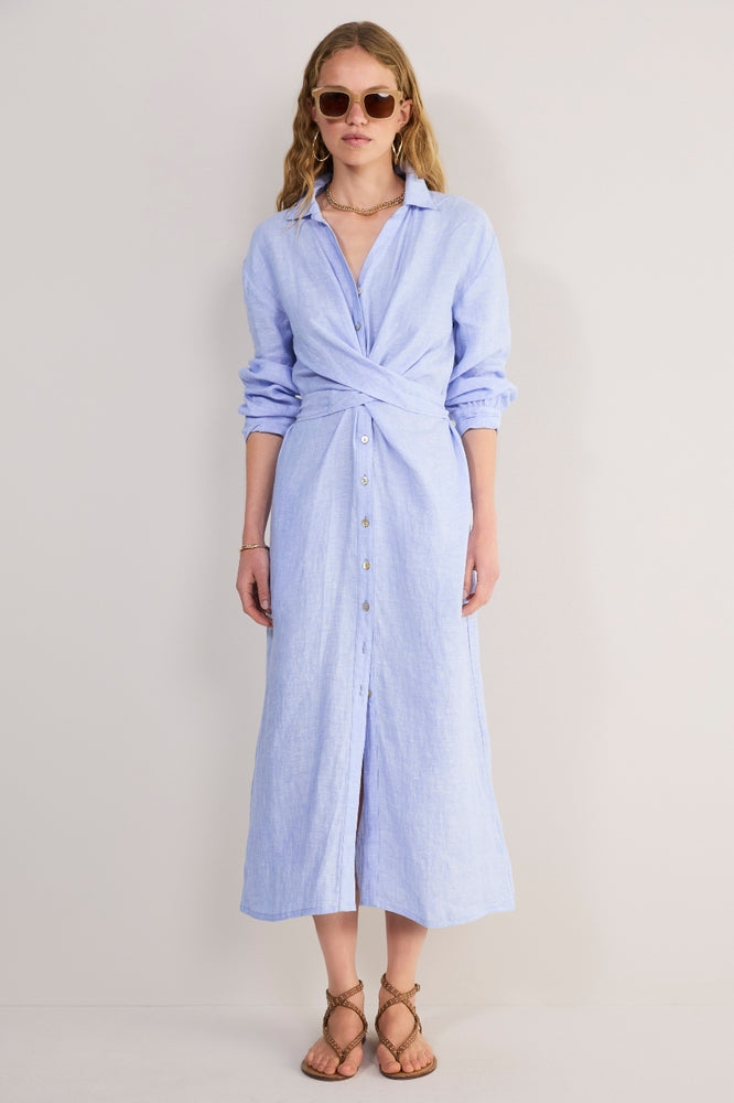 Aisling Shirt Dress - Chambray