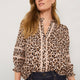 Alina Blouse - Leopard