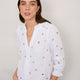 Alina Blouse - White Embroidery