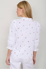 Alina Blouse - White Embroidery