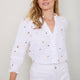 Alina Blouse - White Embroidery