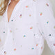 Alina Blouse - White Embroidery