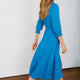 Alina Dress - Azure Blue