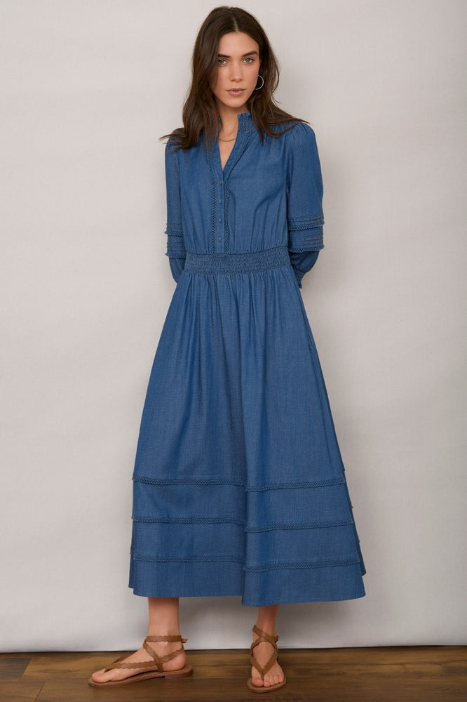 Alina Dress - Chambray