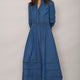 Alina Dress - Chambray
