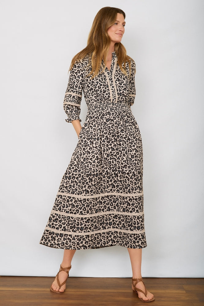 Alina Dress - Leopard
