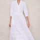 Alina Dress - White