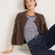 Amalie Cardigan - Cocoa