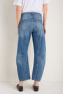 Amelia Carpenter Pocket Horseshoe Jean - Mid Wash