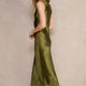 Amelie Dress - Olive Green