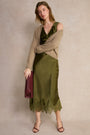 Amelie Dress - Olive Green