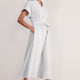 Angelina Dress - Blue/White Stripe
