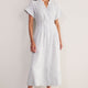 Angelina Dress - Blue/White Stripe