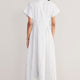 Angelina Dress - Blue/White Stripe