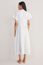 Angelina Dress - Blue/White Stripe
