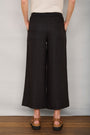 Angeline Linen Cropped Trouser - Black