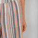 Angeline Cropped Trouser - Multi Stripe