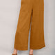 Angeline Linen Cropped Trouser - Tan