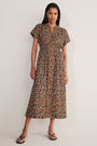 Angelique Dress - Leopard