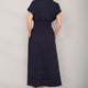 Angelique Jersey Dress - Navy