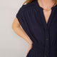 Angelique Jersey Dress - Navy