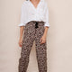 Aniyah Cargo Trouser - Leopard