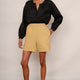 Annalee Double Gauze Short - Tan